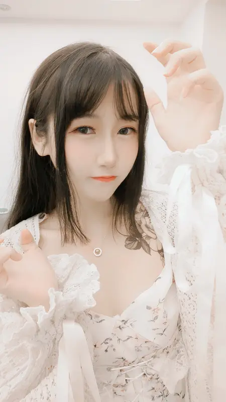 不呆猫 NO.016 温柔风连衣裙 – 002.webp