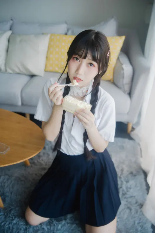 不呆猫 NO.017 奶油少女 – 020.webp