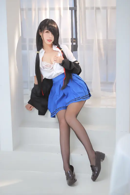 不呆猫 NO.038 狂三黑丝白丝 – 014.webp