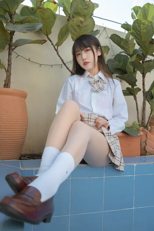 不呆猫 NO.047 绳艺 JK制服 – 003.webp