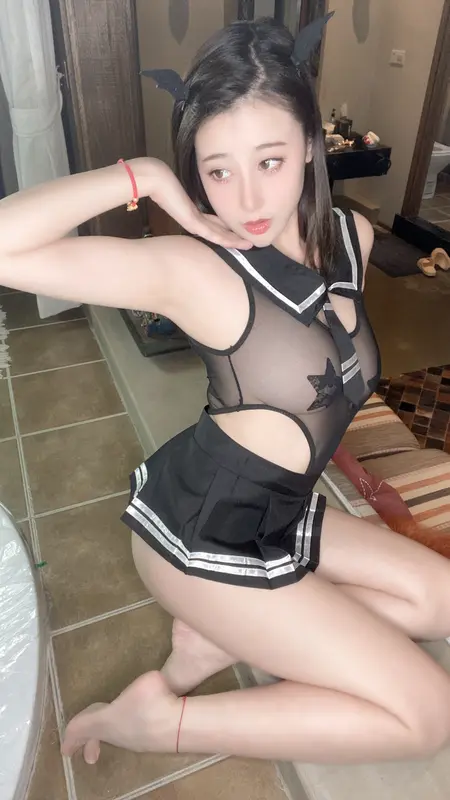 奈汐酱nice NO.049 特惠本 星星蕾丝 – 006.webp