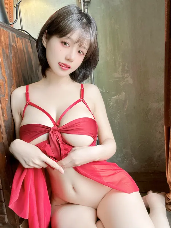 小仓千代w – NO.079 红色情趣 – 007.webp