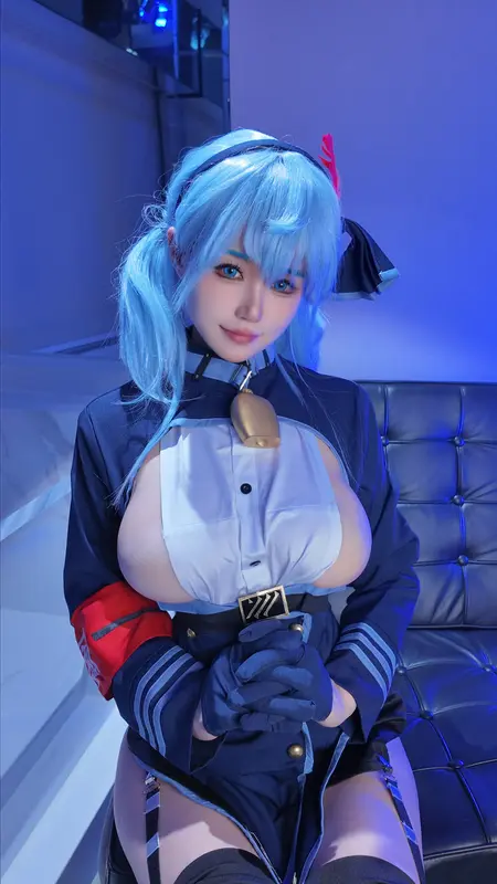 小仓千代w – NO.104 蔚蓝档案 天雨亚子 风纪 – 002.webp