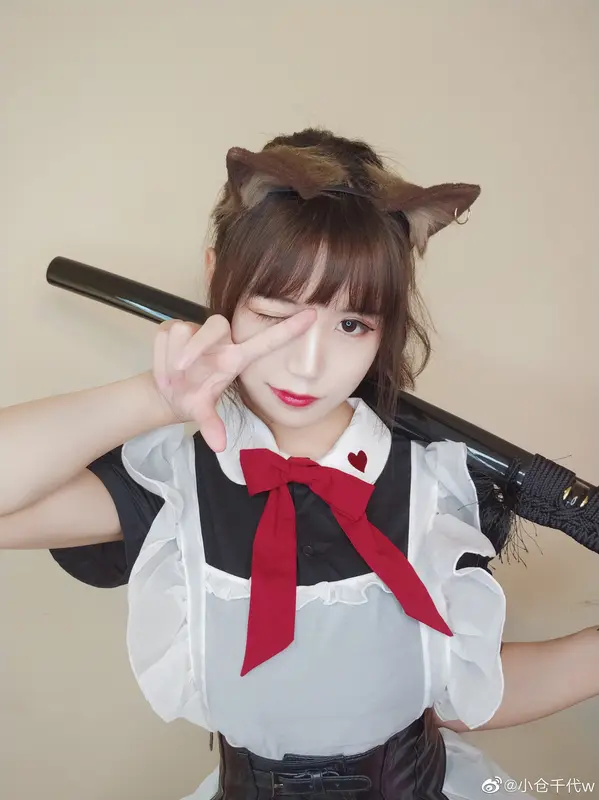小仓千代w 微博图 带刀女仆 – 006.webp