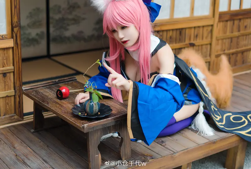 小仓千代w 微博图 玉藻前 – 001.webp