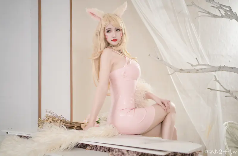 小仓千代w 微博图 粉色阿狸 – 001.webp