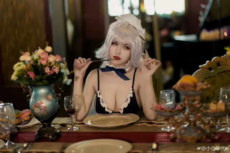 小仓千代w 微博图 黑贞女仆同人 – 007.webp