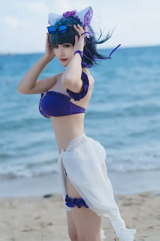 小仓千代w - NO.042 1月舰长 柴郡泳装 – 011.webp
