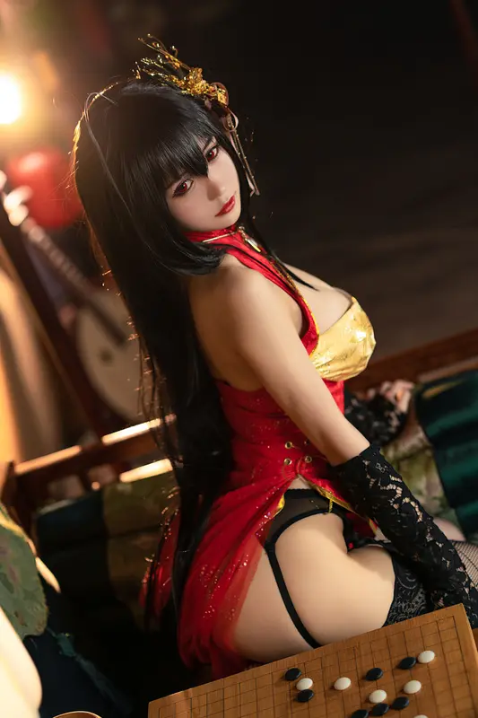 小仓千代w - NO.057 大凤旗袍 – 016.webp