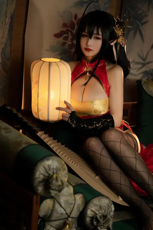 小仓千代w - NO.057 大凤旗袍 – 025.webp