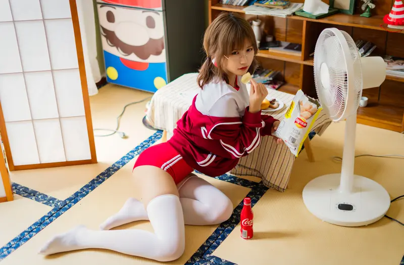 小仓千代w NO.004 红色体操服 – 017.webp