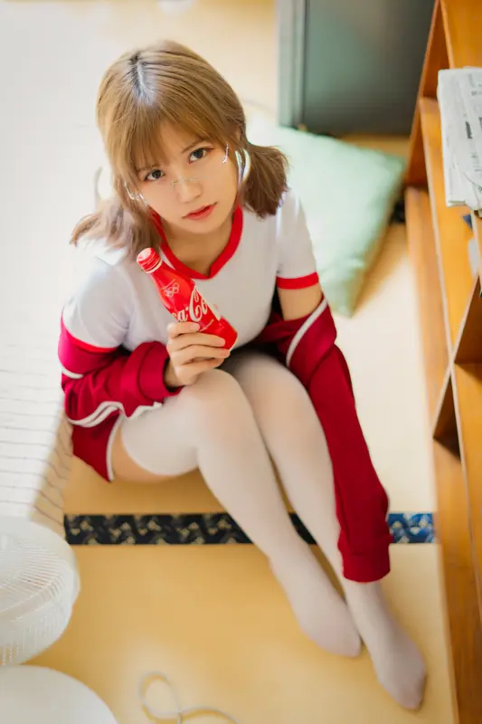 小仓千代w NO.004 红色体操服 – 024.webp