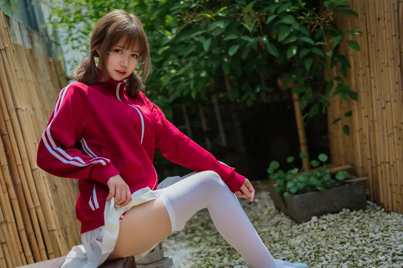 小仓千代w NO.004 红色体操服 – 031.webp