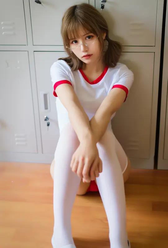 小仓千代w NO.004 红色体操服 – 045.webp