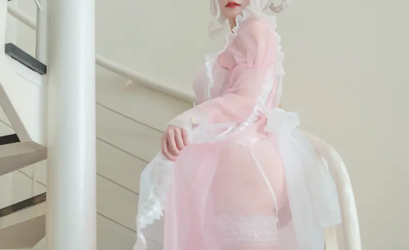 小仓千代w NO.007 透明女仆粉色 – 009.webp