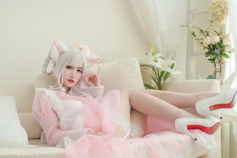 小仓千代w NO.007 透明女仆粉色 – 020.webp