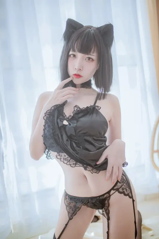 日奈娇 NO.002 私房双人猫耳 – 016.webp