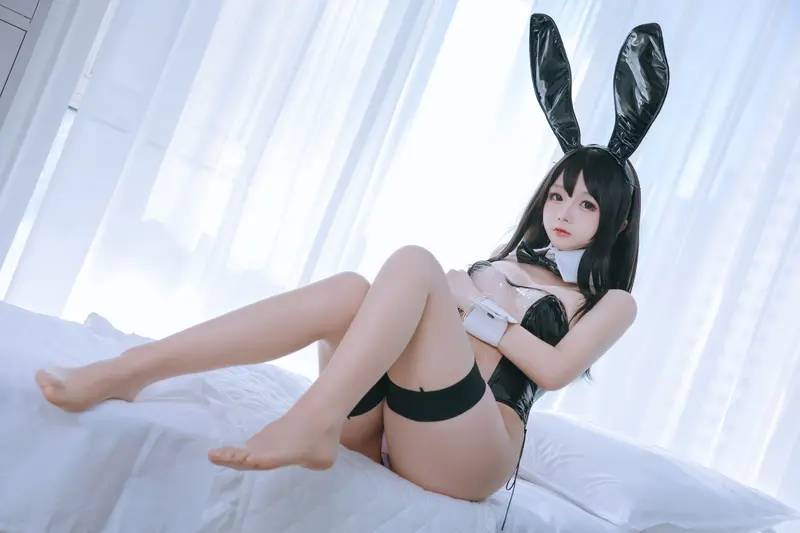 日奈娇 NO.047 透明兔女郎 – 001.webp