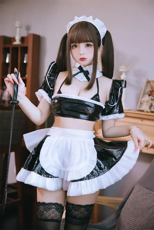 日奈娇 NO.061 皮质女仆 – 008.webp