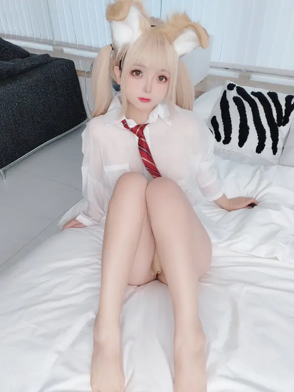 日奈娇 NO.065 衬衫小狗 自拍 – 007.webp