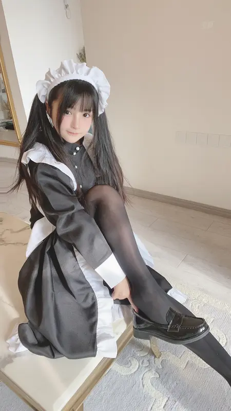 桜井宁宁 NO.031 双马尾黑丝女仆 – 030.webp