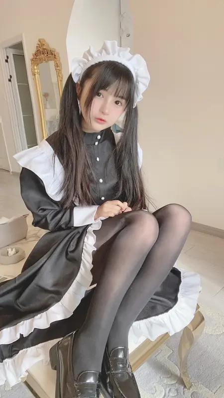 桜井宁宁 NO.031 双马尾黑丝女仆 – 033.webp