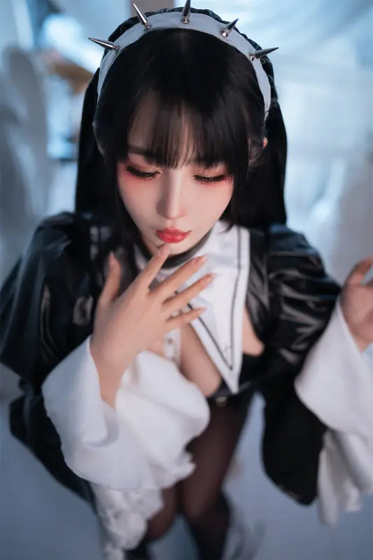 桜井宁宁 NO.080 皮衣修女 – 041.webp