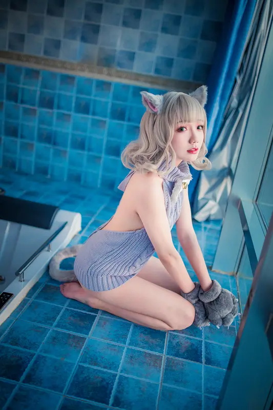 真央Mao NO.001 露背毛衣 – 015.webp