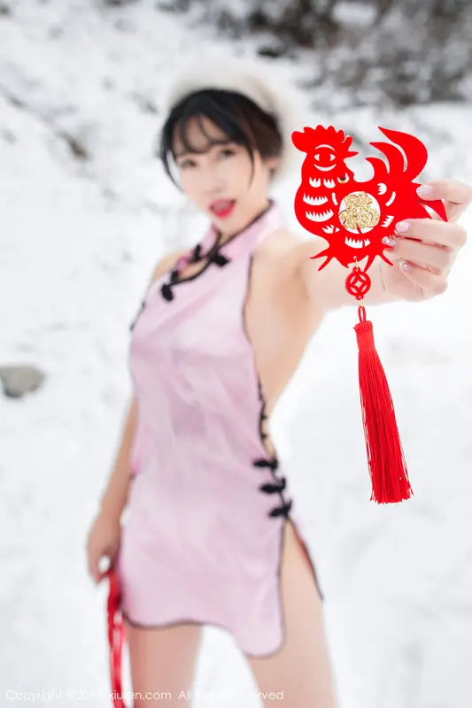 [XIUREN秀人网]2017.01.22 No.686 兜豆靓Youlina – 018.webp