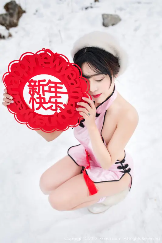 [XIUREN秀人网]2017.01.22 No.686 兜豆靓Youlina – 019.webp