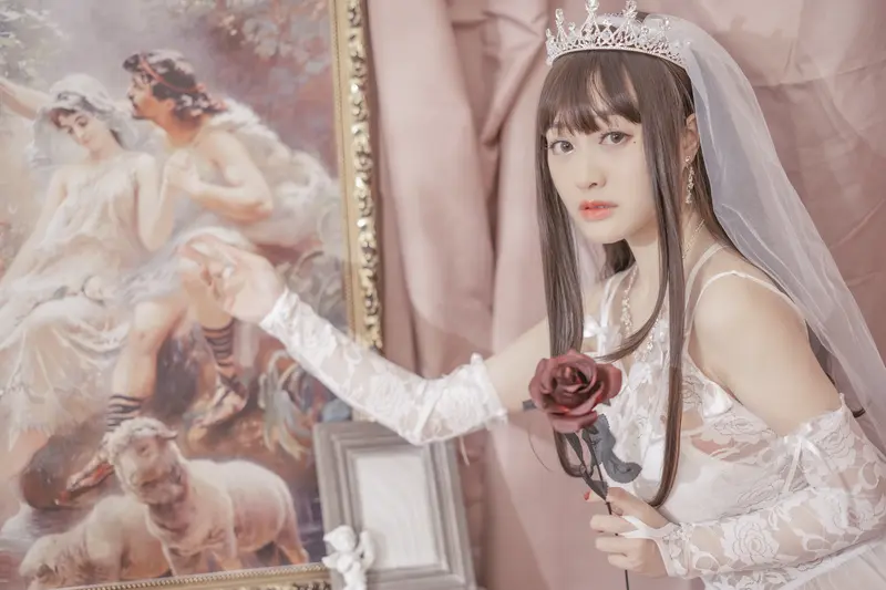 脱尾巴Mizuki NO.001 婚纱 – 003.webp