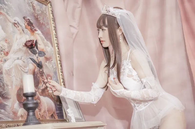 脱尾巴Mizuki NO.001 婚纱 – 004.webp