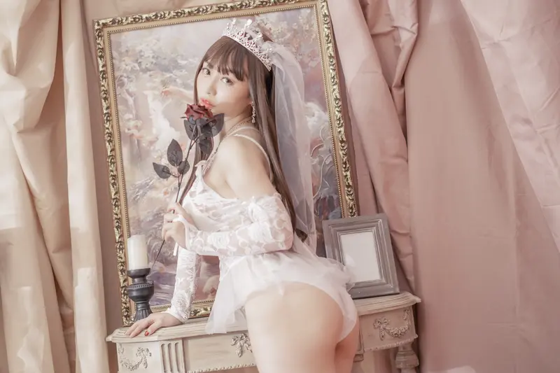 脱尾巴Mizuki NO.001 婚纱 – 023.webp