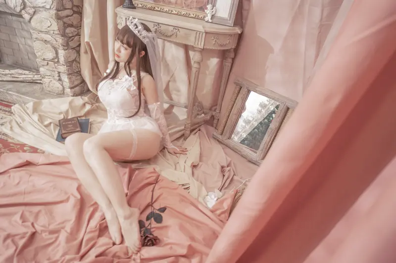 脱尾巴Mizuki NO.001 婚纱 – 029.webp
