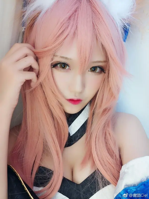 腐团儿Ikaros-NO.010-Cosplay#fate##玉藻前#小玉 – 002.webp