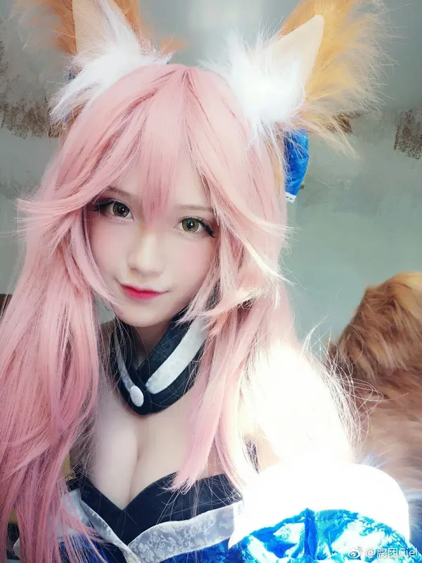 腐团儿Ikaros-NO.010-Cosplay#fate##玉藻前#小玉 – 004.webp