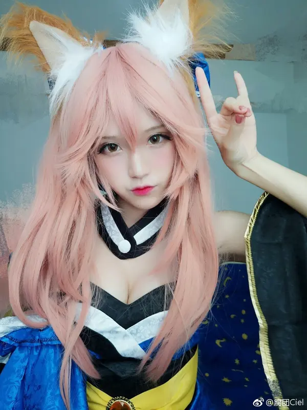 腐团儿Ikaros-NO.010-Cosplay#fate##玉藻前#小玉 – 005.webp