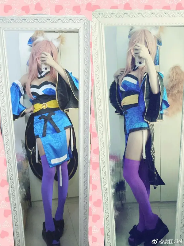 腐团儿Ikaros-NO.010-Cosplay#fate##玉藻前#小玉 – 008.webp