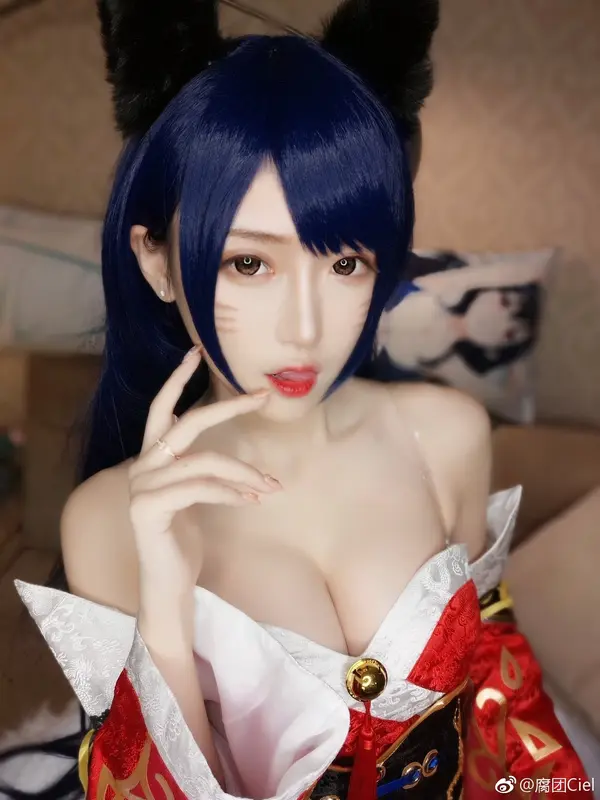 腐团儿Ikaros-NO.018-Cosplay#LOL# 九尾狐阿狸 – 001.webp