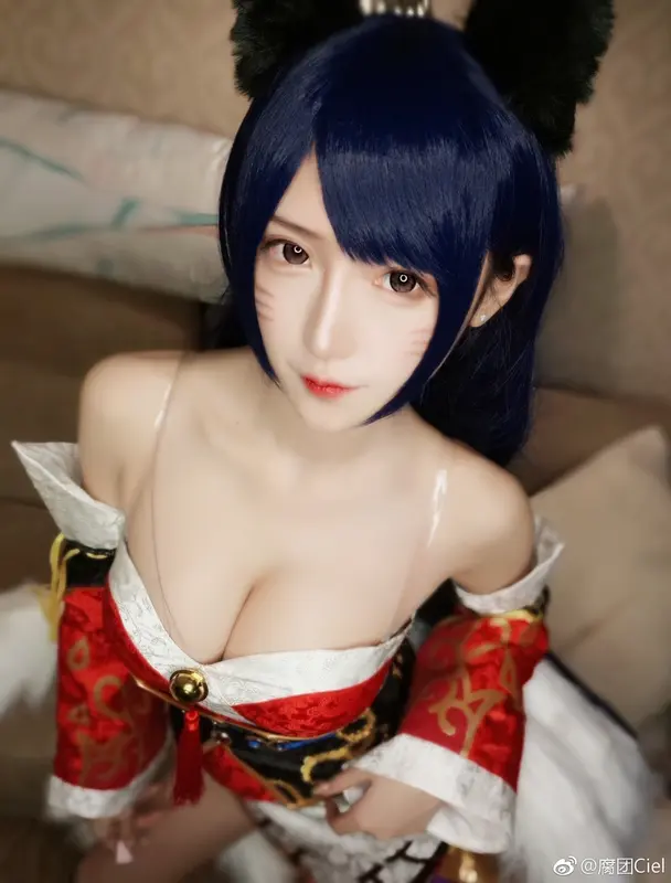 腐团儿Ikaros-NO.018-Cosplay#LOL# 九尾狐阿狸 – 002.webp