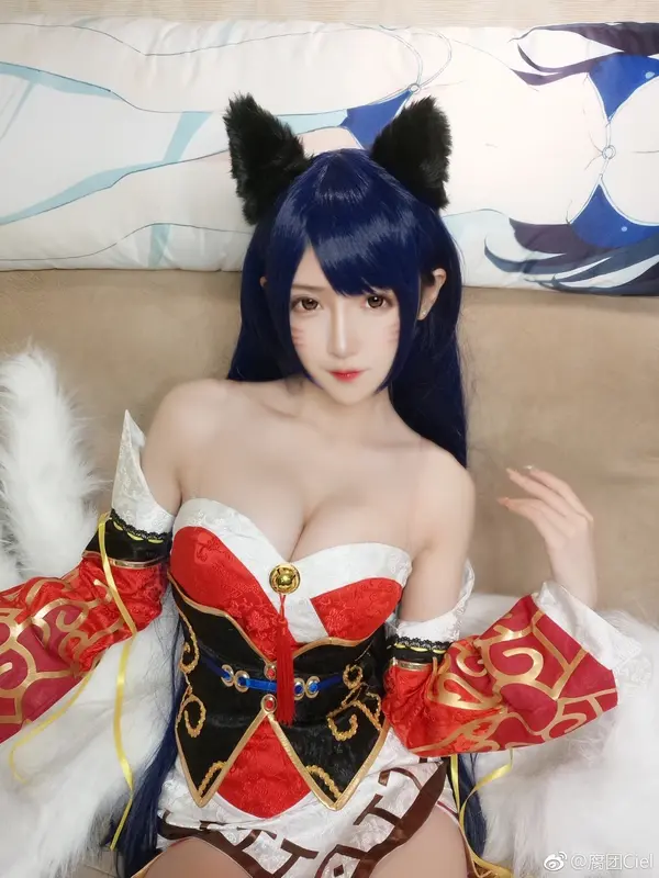 腐团儿Ikaros-NO.018-Cosplay#LOL# 九尾狐阿狸 – 007.webp