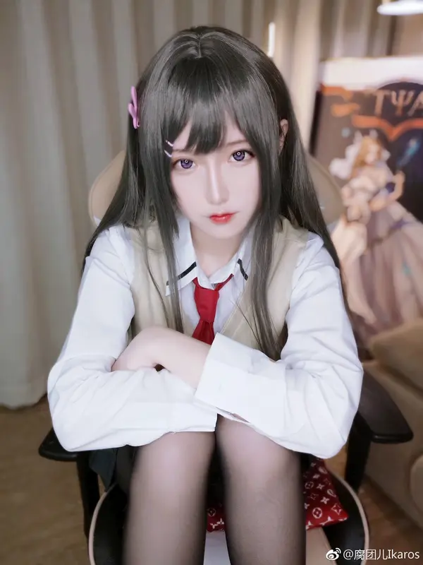 腐团儿Ikaros-NO.037-CosplayJK制服 – 001.webp