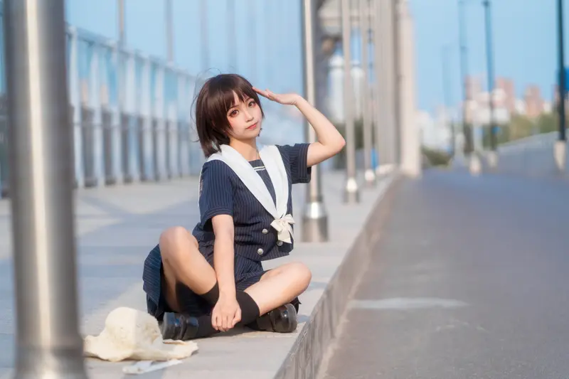 蠢沫沫 NO.03 jk制服 – 001.webp