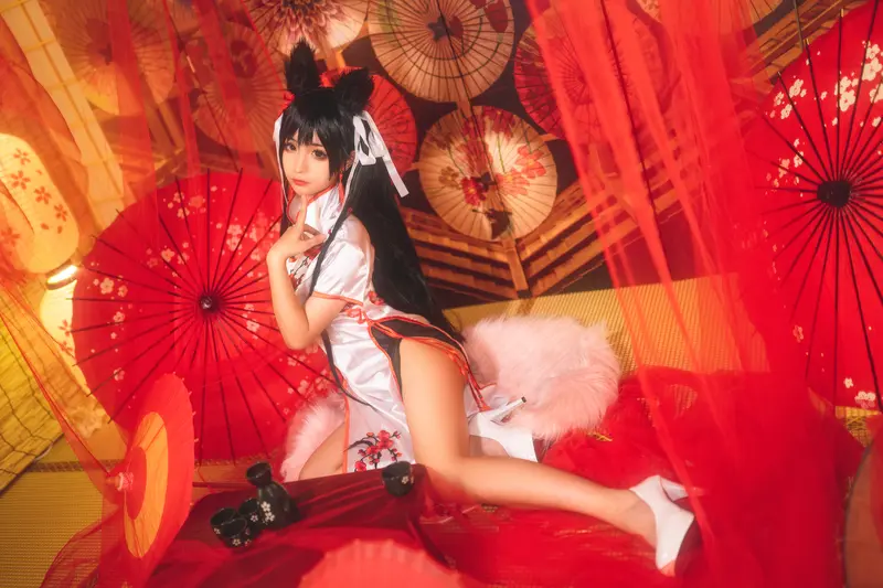 蠢沫沫 NO.06 爱宕旗袍 – 001.webp