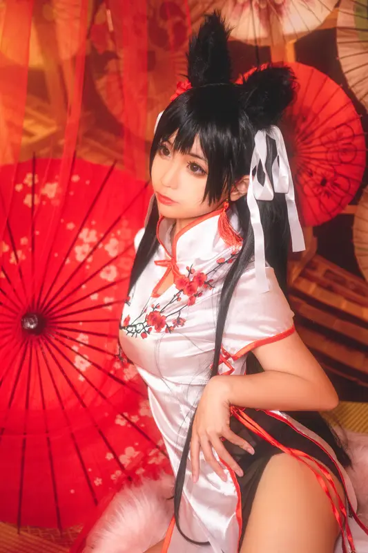 蠢沫沫 NO.06 爱宕旗袍 – 002.webp