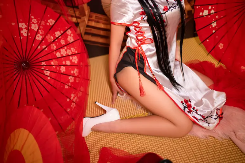 蠢沫沫 NO.06 爱宕旗袍 – 013.webp