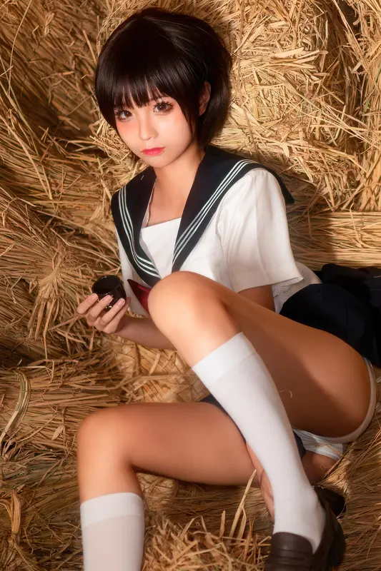 蠢沫沫 NO.10 稻草 – 012.webp