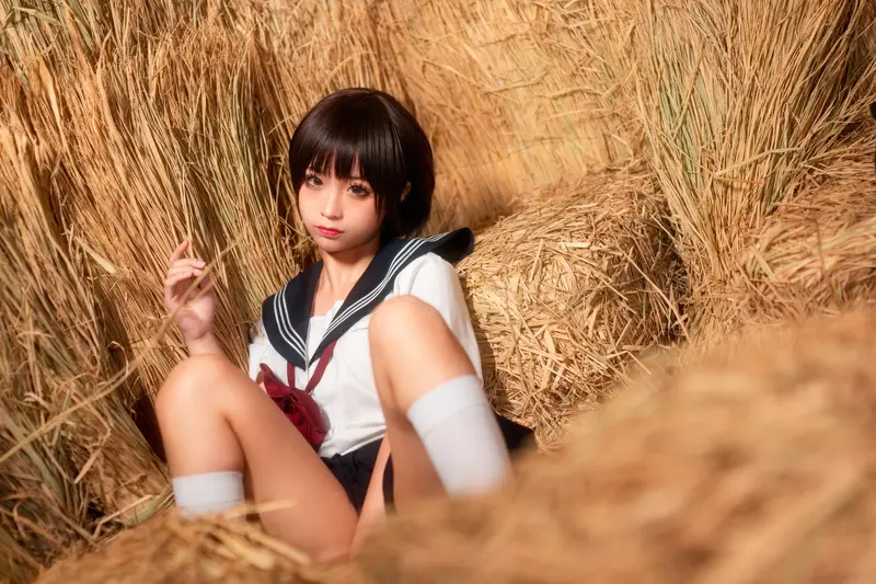 蠢沫沫 NO.10 稻草 – 016.webp