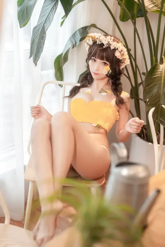 蠢沫沫 NO.125《尖耳国度》花精灵 – 021.webp