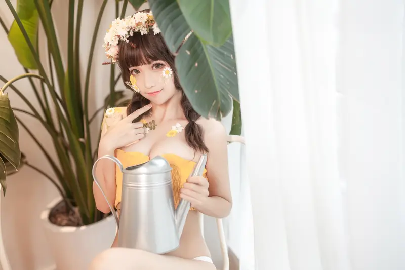 蠢沫沫 NO.125《尖耳国度》花精灵 – 023.webp